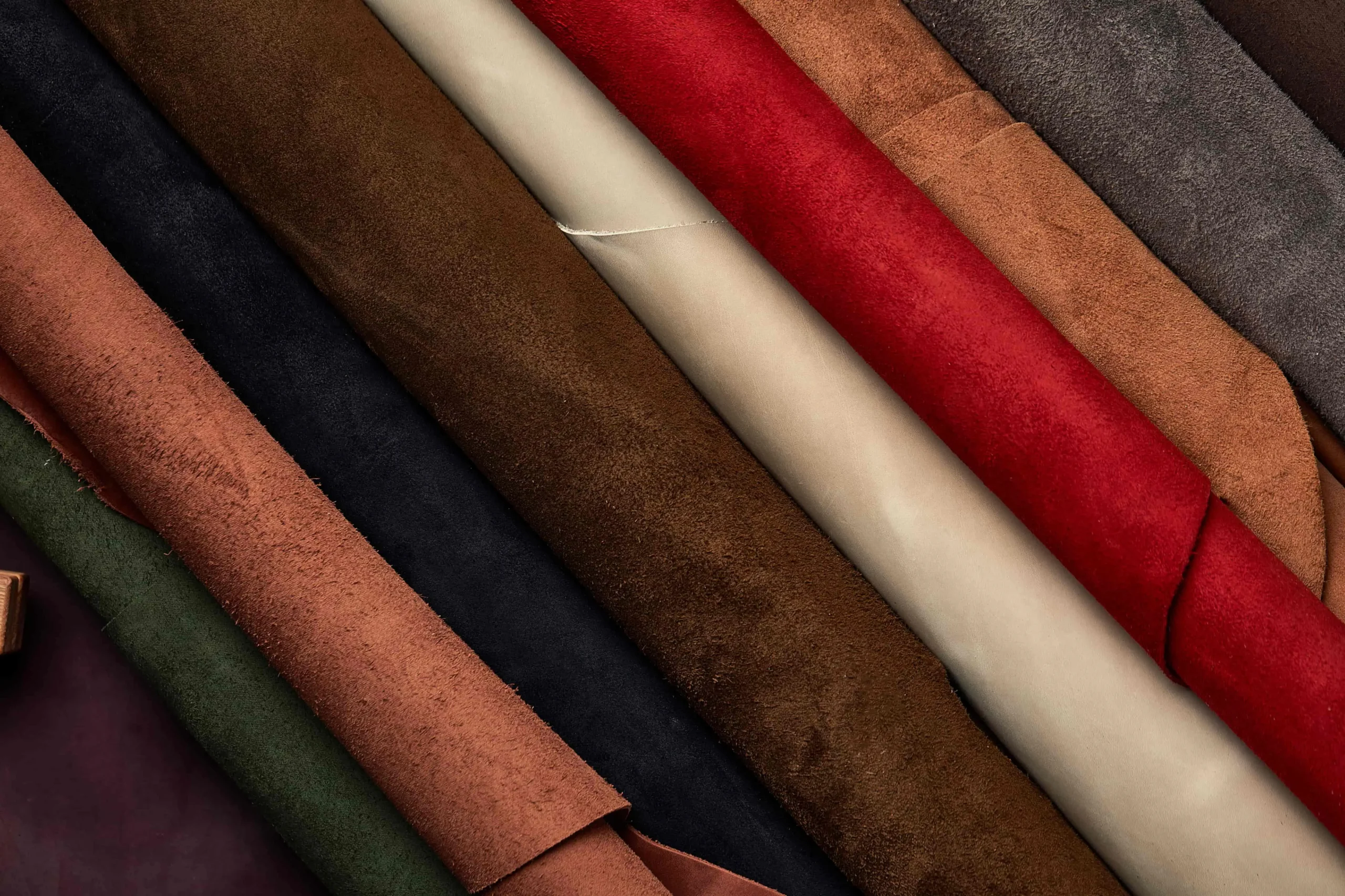 Leatherette faux leather and pleather samples